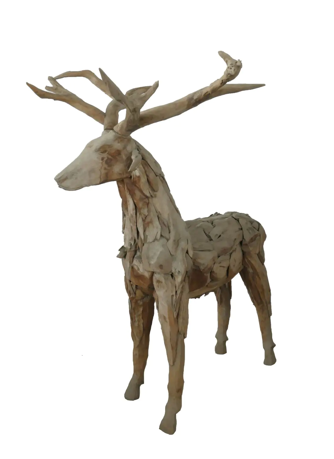  Product image 1 of the product “Standing Deer, the horns can be removed. About 168cm length and 150cm height . ”